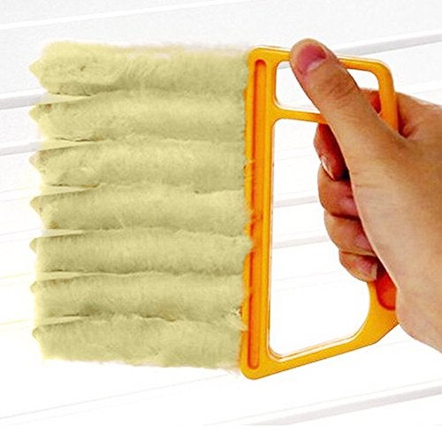 ReNext Blind Cleaner Brush , Blinds Dust Shutters , Mini Washable & Removable Window Air Conditioner Duster With 7 Slat Handheld Household Kitchen Cleaning Tools , For Awnings , Siding , Vinyl , Car , Fan - Image 4
