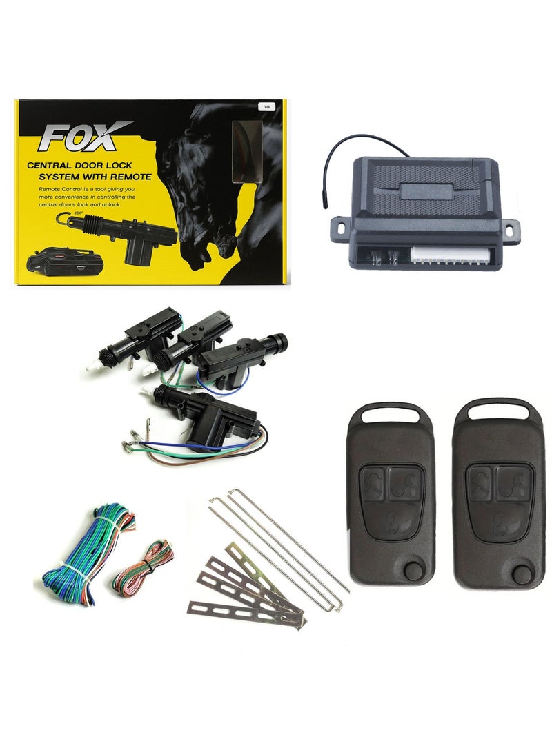 فوكس يوفر قفل مركزي فوكس حماية كاملة لسيارتك بنظام قفل ذكي وسريع - Y99 (TY) - Image 1