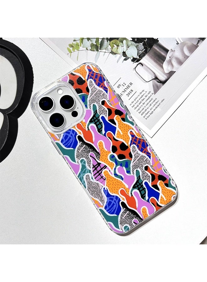 NIBEMINENT Light Luxury Retro Protective TPU Case Cover For iPhone 16 Plus Clear - Image 2