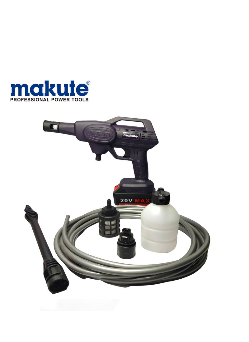 makute Portable car washer 25 bar, operating pressure 3.0 MPa, suction height 4 meters  - Image 2