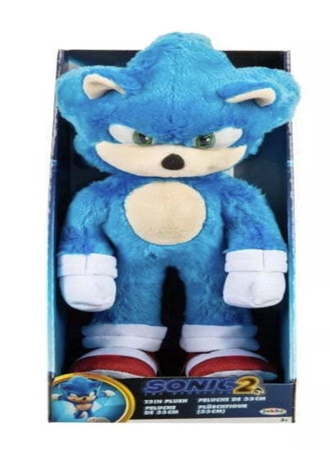 Sonic The Hedgehog, Sonic Movie 13" Plush, 5.6 x 5.4 x 14 inches - Image 5