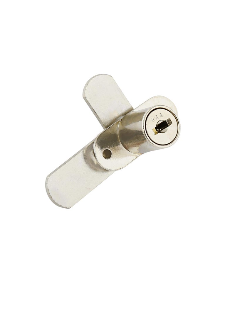 Cupboard Lock Chrome Plated  - Image 3