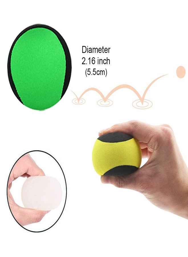 Airoads Water Bouncing Ball - 2 Pack Stress Relief Ball for Swimming, Beach & Outdoor Activity (Yellow + Green, 5.5cm) - Image 2