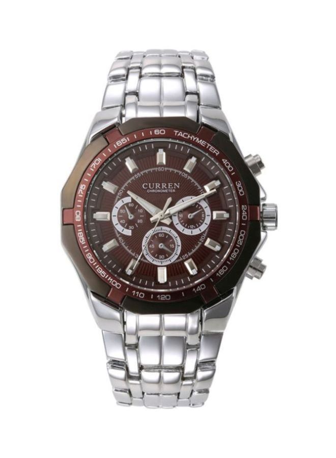 NIBEMINENT Men's Stainless Steel Chronograph Watch NNSB03702637 - Image 1
