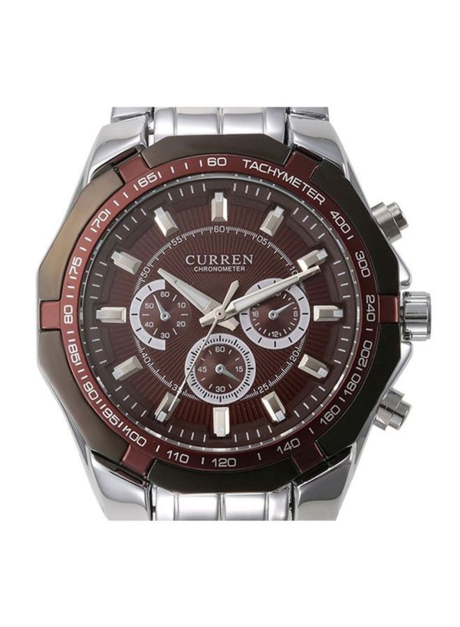 NIBEMINENT Men's Stainless Steel Chronograph Watch NNSB03702637 - Image 2