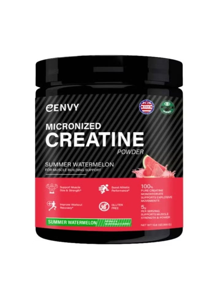 مسحوق كرياتين أحادي الهيدرات نكهة البطيخ مسحوق كرياتين 300g