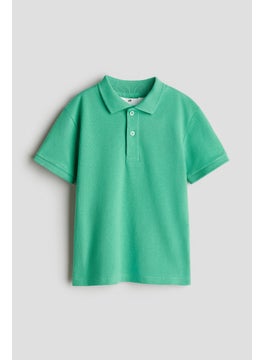 H&M Cotton Pique Polo Shirt  - Image 1
