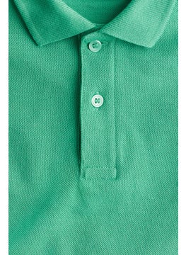 H&M Cotton Pique Polo Shirt  - Image 2
