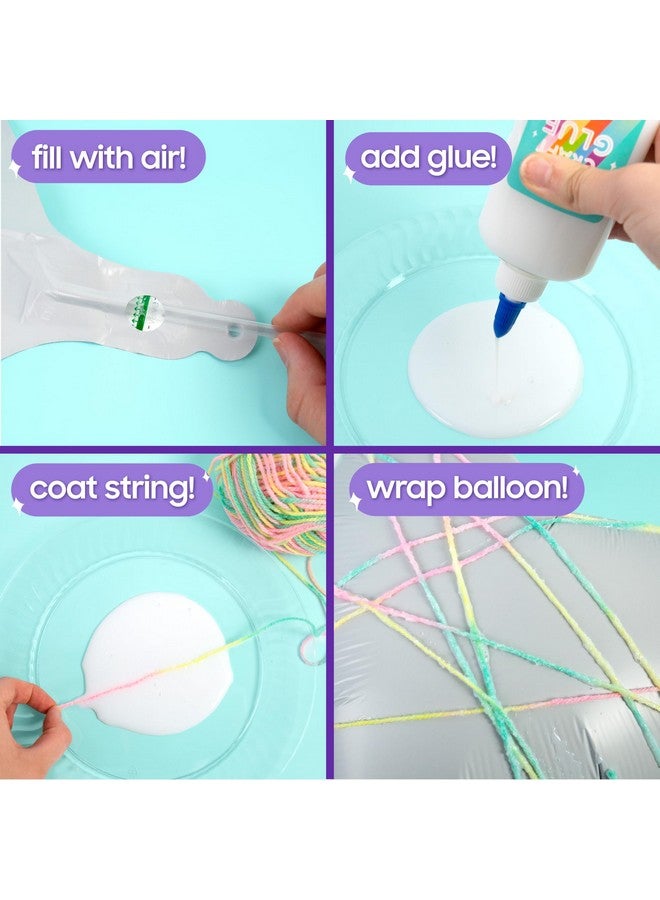 Just My Style Light-Up String Art, Makes Large Light-Up Heart Lantern, 20 Multi-Colored LED Bulbs, Crafts for Girls and Boys Ages 8-12, DIY Arts and Crafts Kit for 8, 9, 10, 11, 12 Year Old Girl - Image 5