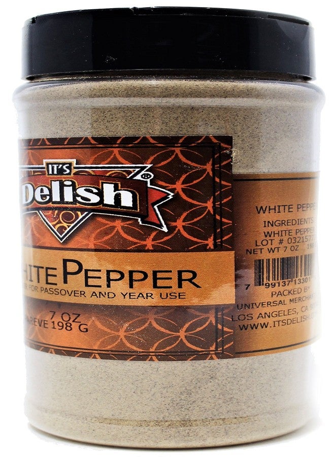 It's Delish الفلفل الأبيض من إتس ديليش (مطحون، 7 أونصة، برطمان متوسط) - Image 3