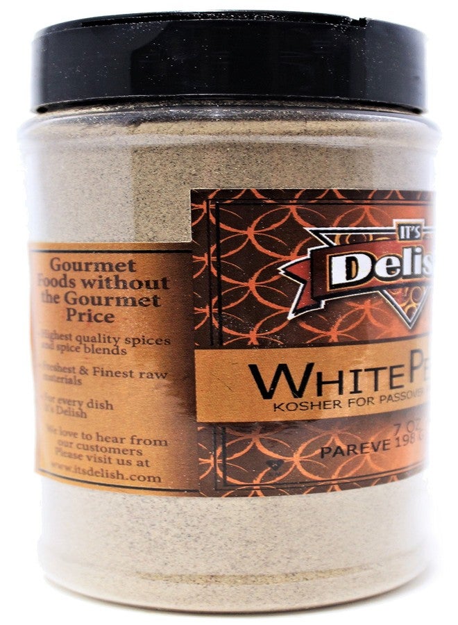 It's Delish الفلفل الأبيض من إتس ديليش (مطحون، 7 أونصة، برطمان متوسط) - Image 2