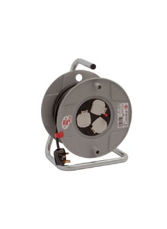 Brennenstuhl 13A 3-Socket Cable Reel Grey 25 m 1098253001 