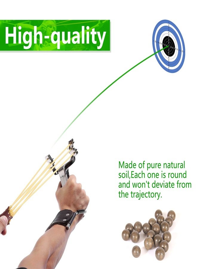 KISEER 2500 Pcs 3/8 Inch Slingshot Ammo Ball Natural Biodegradable Clay Slingshot Ball - Image 3