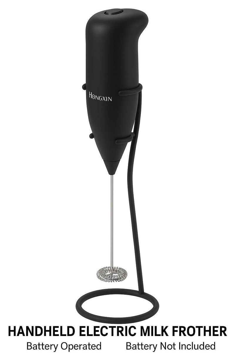 Professional Electric Milk Frother, Battery Powered, Modern Style with Ergonomic Handle, 2 Pack Handheld Frothers, 20cm Height, Hand Wash Only, for Coffee and Latte Drinks - Image 4