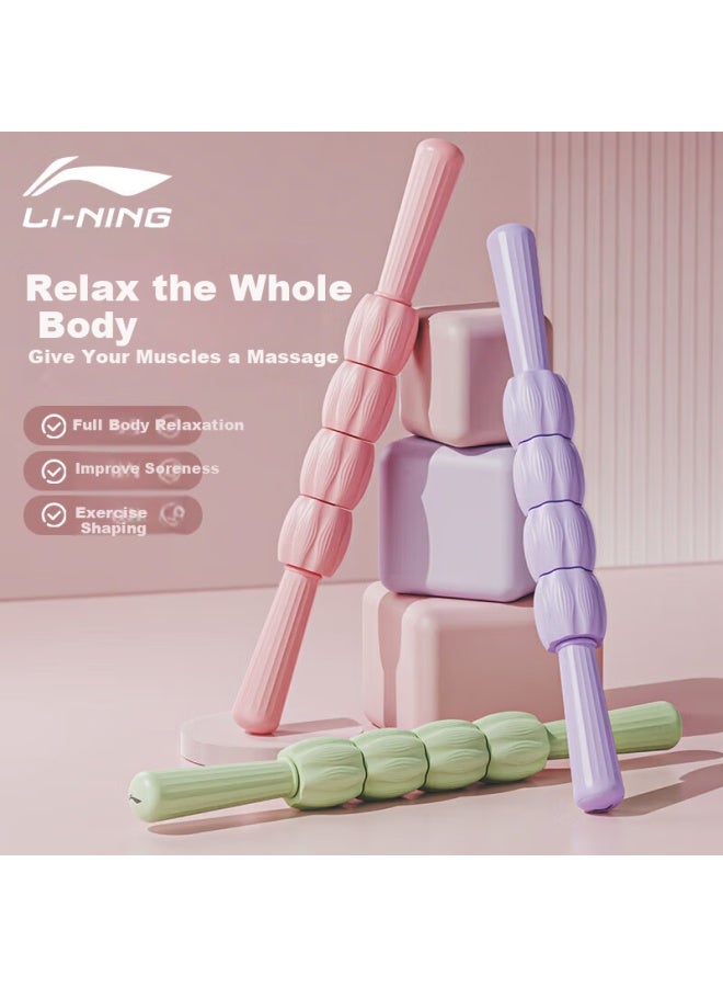 Li-Ning Li-ning Muscle Relaxation Massage Stick For Adults Slim Leg Fascia Stick Deep Langya Foam Roller Children's Massager  - Image 2