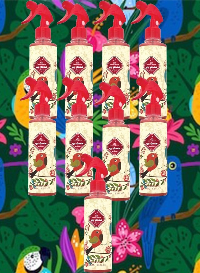 Genie Collection 9 Pieces Red Air Freshener 250ml - Image 1