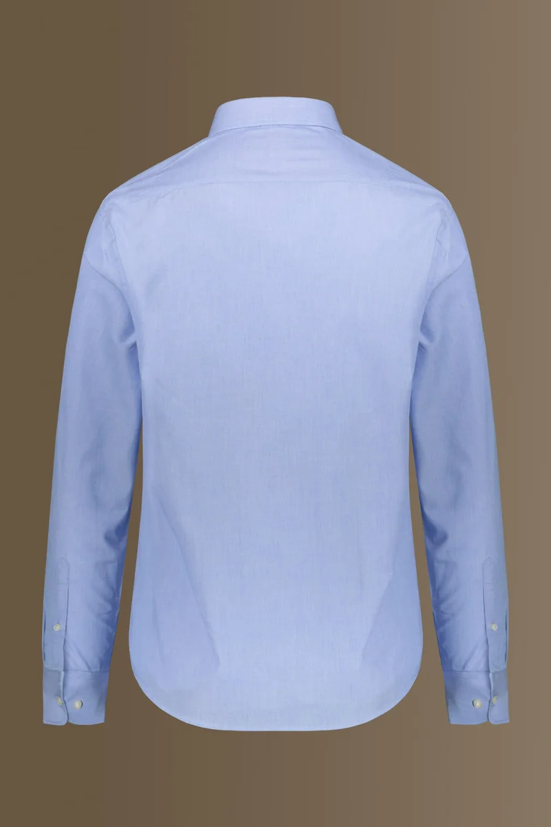 Doppelganger Blue Classic shirt french collar filafil - Sky for Men | Best Price UAE