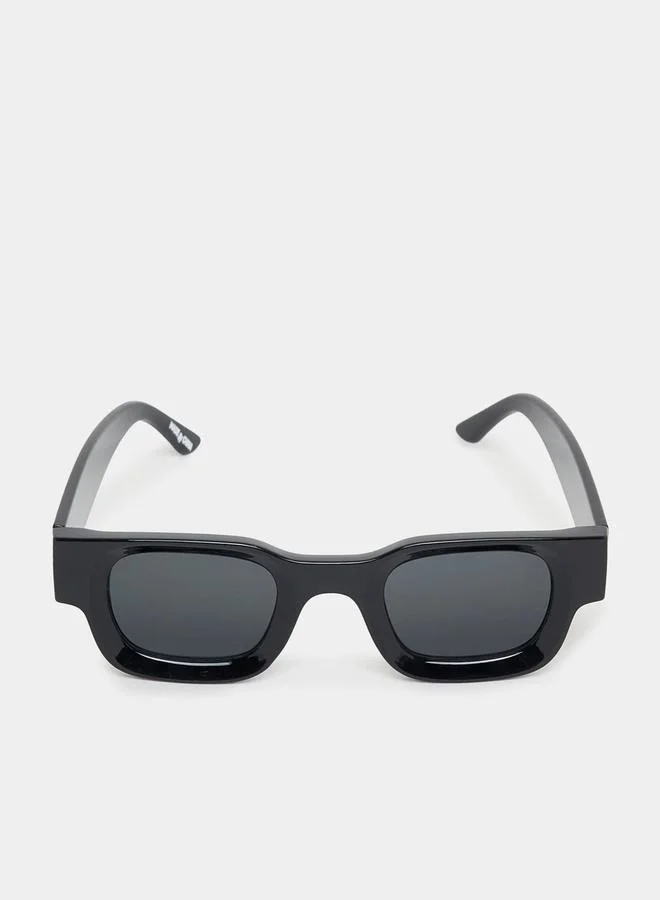 Styli Full Rim Square Frame Sunglasses