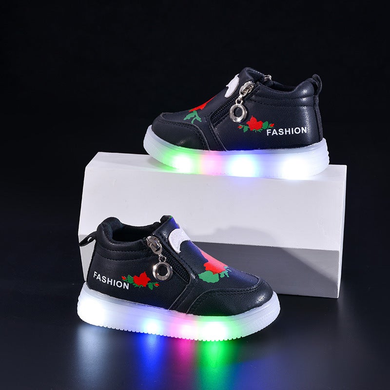 Mesh Sneakers Lightweight Flexible Sole Walking Shoes For Kids Indoor And Outdoor Activities - Image 4