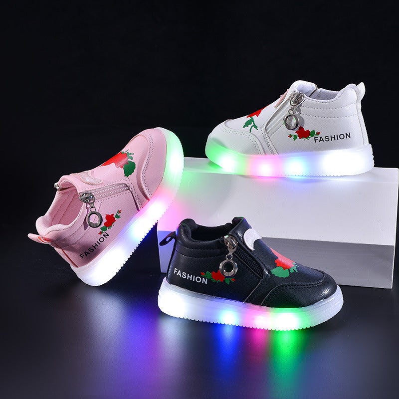 Mesh Sneakers Lightweight Flexible Sole Walking Shoes For Kids Indoor And Outdoor Activities - Image 2