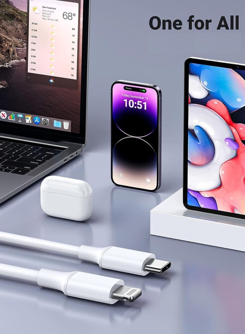 hoco. iPhone Charger Cable 1M [MFi Certified] Lightning Cable iPhone Cable 2.4A Lightning Cord Compatible for iPhone 14/14 Pro/14 Plus/14 Pro Max, iPhone 13 Pro 12 Pro Max 11 XS 7 Plus 6S ipad Pro - Image 5