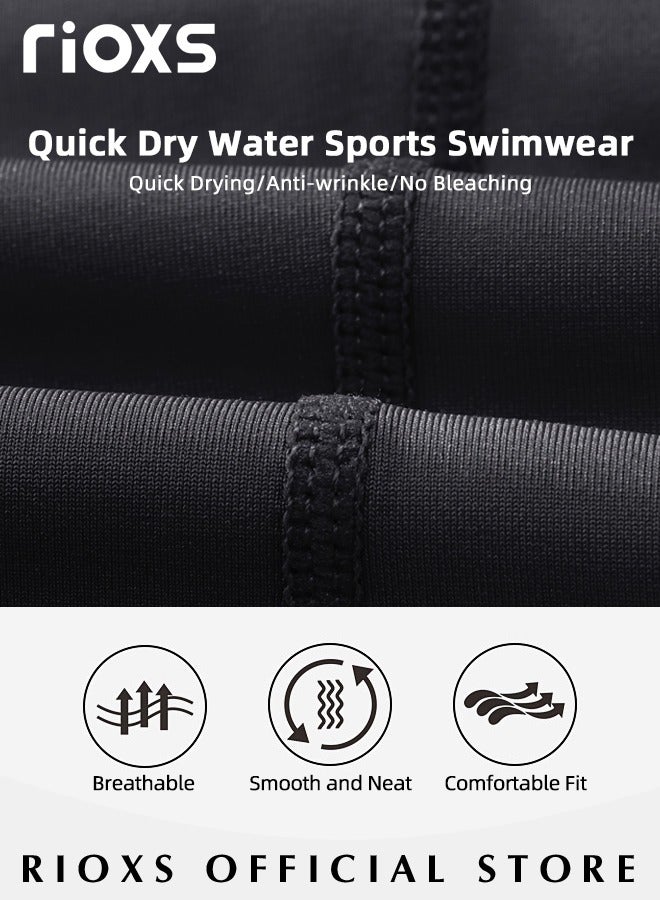 RIOXS Men's Basic Slim Fit Short Sleeve T-Shirt, Stretch Round Neck Workout Tops, Lightweight Breathable Sports T-Shirt, Suitable for Fitness, Athletic Training and Daily Wear  - Image 5