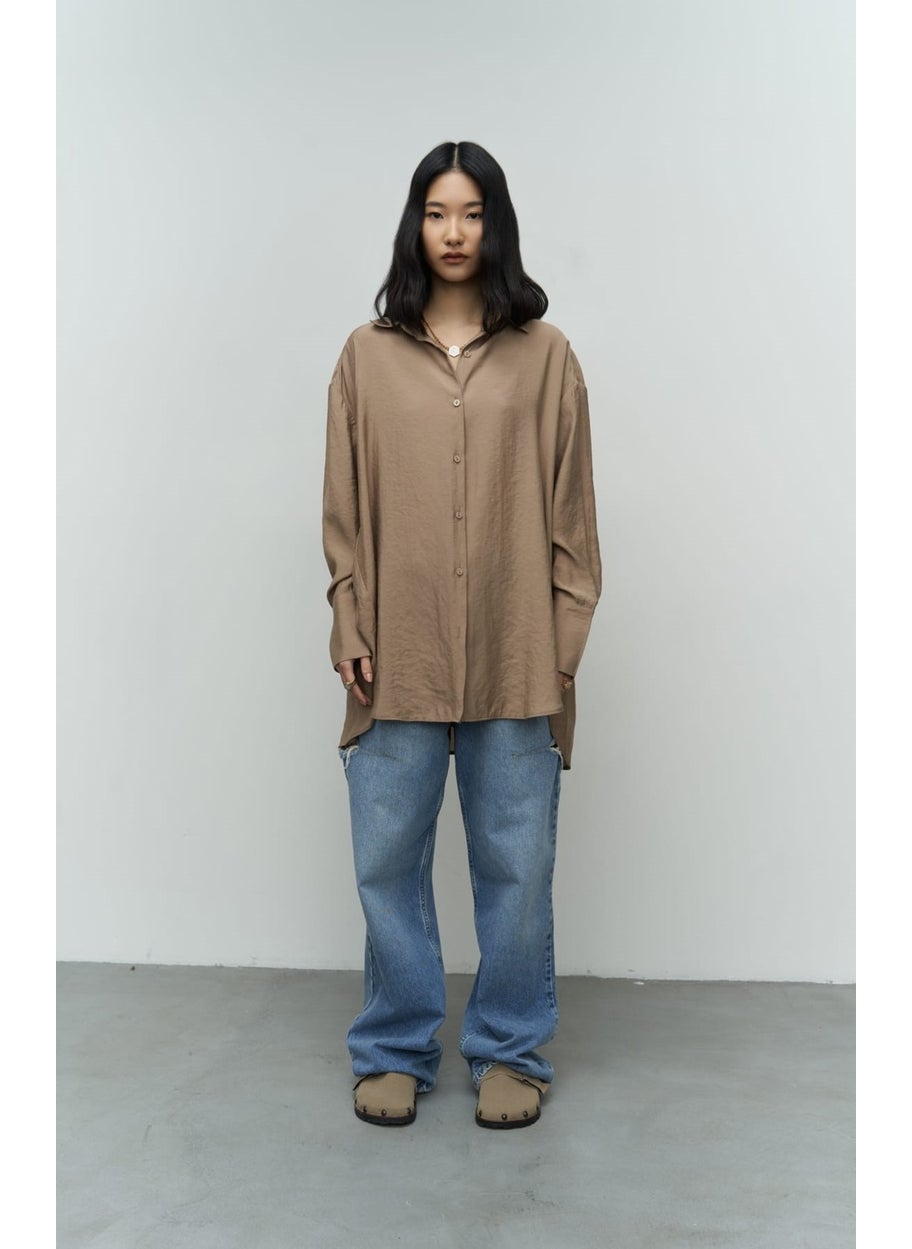 Zaria Light Mink Oversize Shirt - pzsku/Z97E42297B437E25E3F22Z/45/_/1741093172/b4c41837-2c80-4d58-bdc5-6c7853fcaf3f