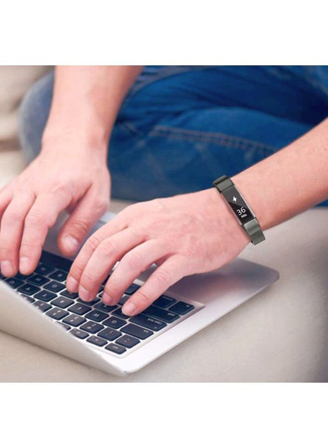 Replacement Band For Fitbit Alta/Alta HR Black - Image 4