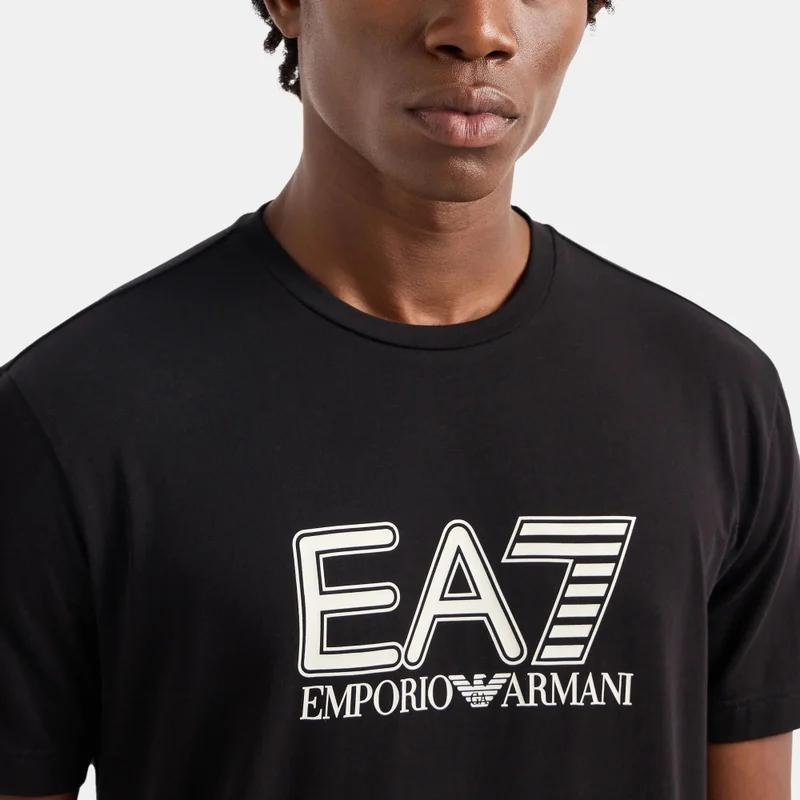EA7 Emporio Armani Black Men's Train Visibility T-Shirt for Men | Best Price UAE