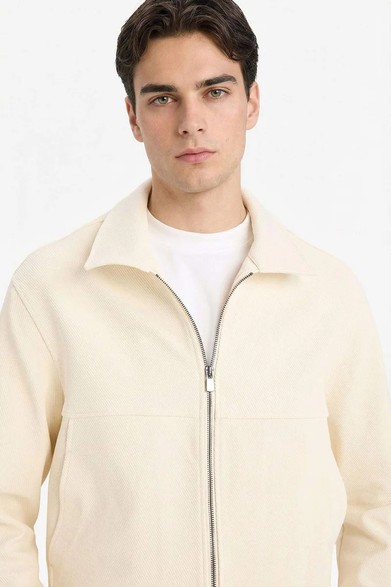 Defacto  Regular Fit Cotton Jacket for Men | Best Price UAE