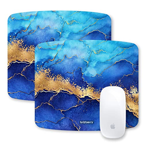 ARTBRIZ® Brizberry Mouse Pad, Optimised for Speed and Precision, Premium Anti Skid Rubber Base, for Office Desktop Laptop PC Mac, 240 x 210 x 3 mm (308CS - Pack of 2) - Image 1