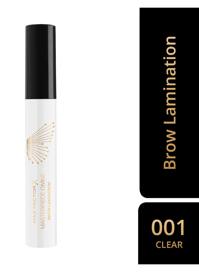 Max Factor Masterpiece Brow Lamination Gel - 001 - Clear, 8ml  - Image 2