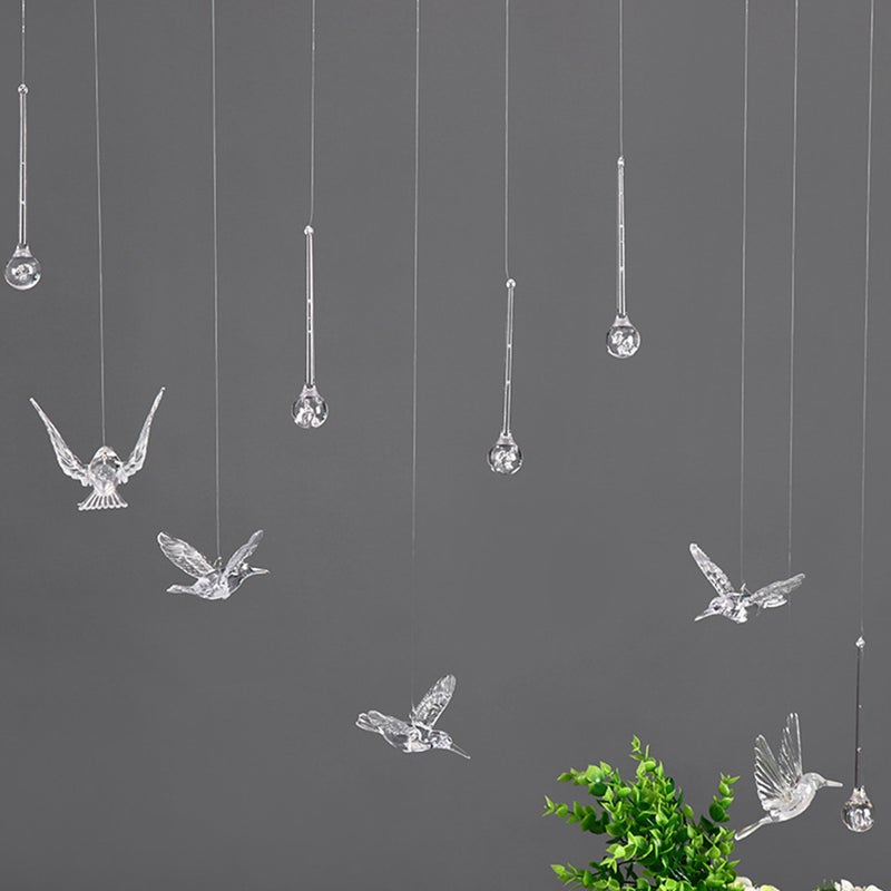 12 Pcs Crystal Beads Garland Decorative Hanging Ornament Wedding Supply - Image 5