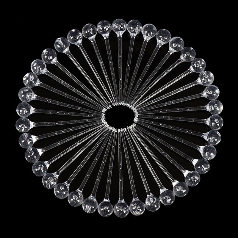 12 Pcs Crystal Beads Garland Decorative Hanging Ornament Wedding Supply - Image 1