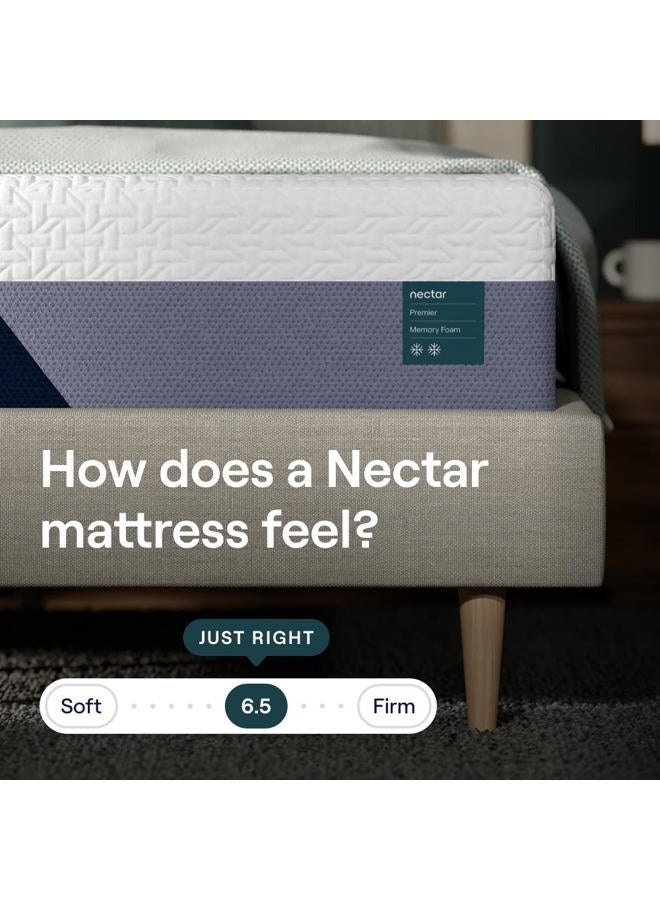 Nectar Premier 13” Queen Mattress - Medium Firm - Contouring Memory Foam - Cooling Upgrade - 2” Pressure Relief Layer - Mattress in a Box - 365-Night Trial & Forever Warranty - Image 3