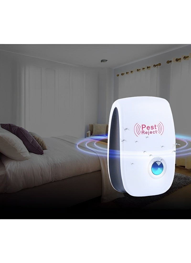 REOCLE Ultrasonic Pest Repellent Control pest Repeller Electronic Plug in Bug Repellent Indoor Ultrasonic Repellent for Flea & Rats & Roaches & Cockroaches & Fruit Fly & Rodent  - Image 2