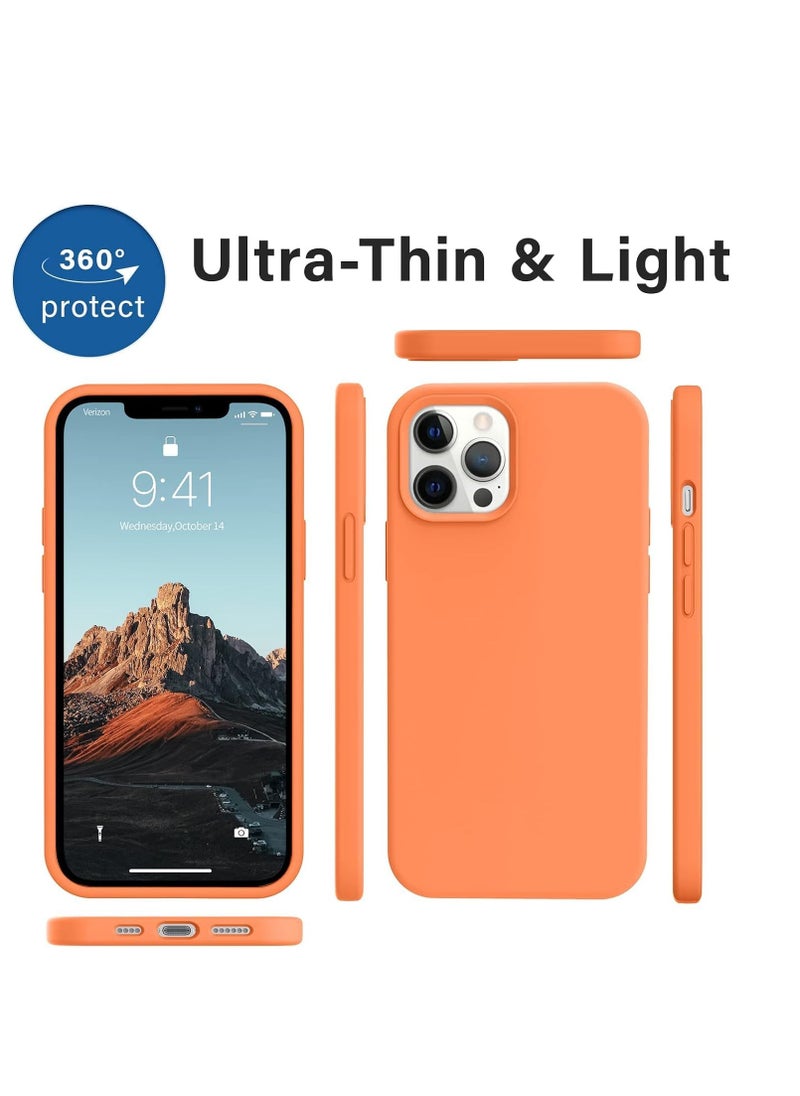 Silicone & Microfiber Lining Case for Apple iPhone 13 Pro Max 6.7in