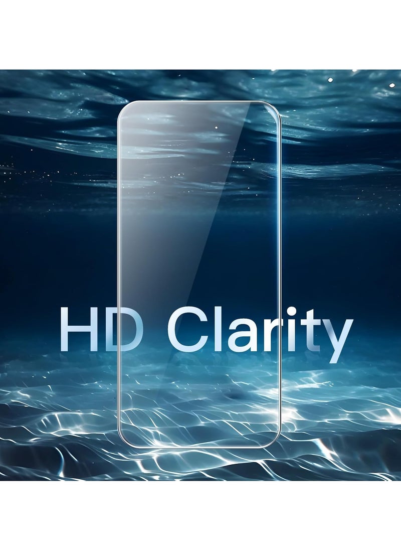 Denx Full Coverage Screen Protector for iPhone 16 6.1 inch, Tempered Glass 9H with, Installation Tool, Case Friendly, HD Clear, Anti- Scratch, Oil Proof, Anti- Fingerprint, (Crystal Clear)  - Image 3