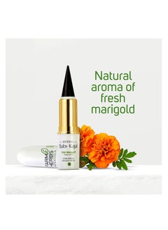 Herbal Farmherbs 100% Herbal All Natural Baby Kajal Stick  Certified Lead Free Irritation Free Premium Olive Wax With  Organic Marigold Smudgeproof  Preservative Free  Chemical Free  - Image 4