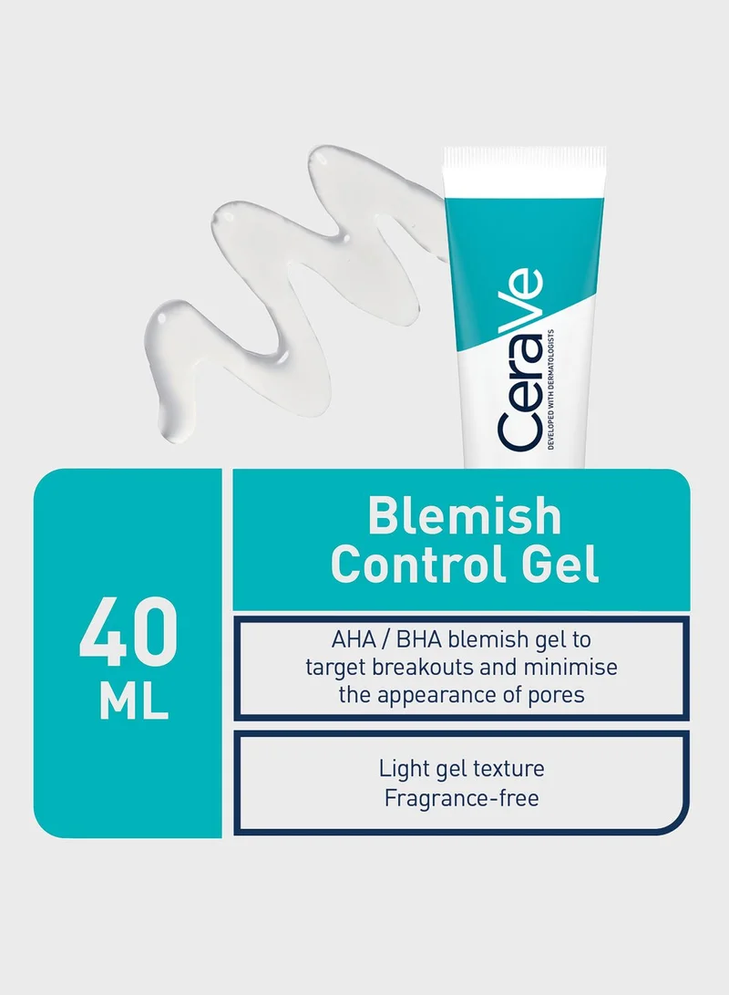CeraVe CeraVe Blemish Control Gel Facial Moisturiser For Acne & Blemishes 40ml