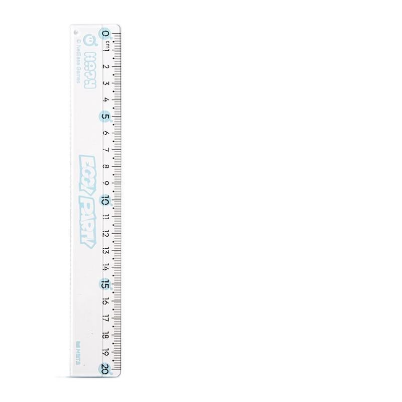 4 Piece Geometry Ruler Set with Protractor and Triangle Ruler for School Math Drawing and Measuring - Image 1