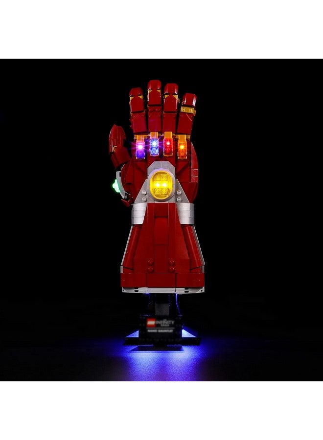 BRIKSMAX طقم إضاءة Led لـ Lego76223 Nano Gauntlet متوافق مع نموذج مكعبات بناء Lego Marvel لا يشمل مجموعة Lego - Image 2