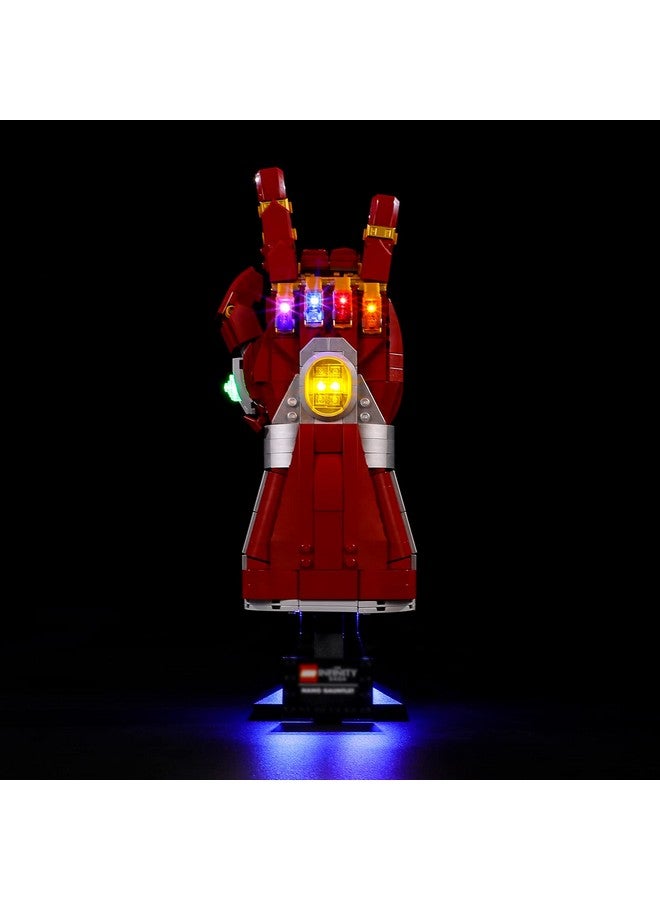 BRIKSMAX طقم إضاءة Led لـ Lego76223 Nano Gauntlet متوافق مع نموذج مكعبات بناء Lego Marvel لا يشمل مجموعة Lego - Image 4