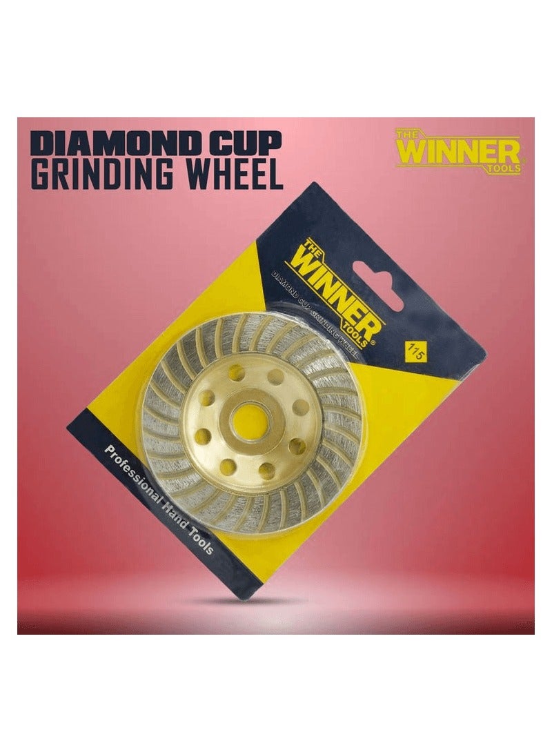 وينر الفائز أدوات 115 الماس كأس طحن عجلة 115mm 4.5 طحن عجلة - Image 1