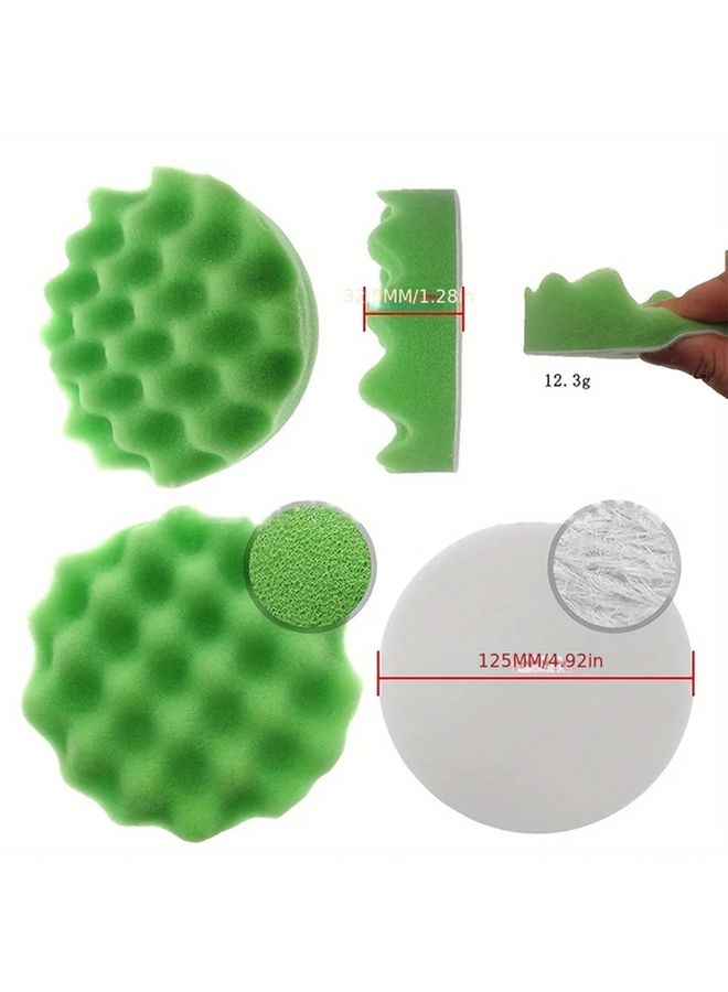 6 Inch Nylon Polishing Pads 8Pcs Set For Tile Floor Tub Car Bathroom Cleaning - Image 4