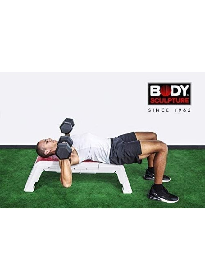 BODY SCULPTURE Hex Dumbbells-7KG - Image 2