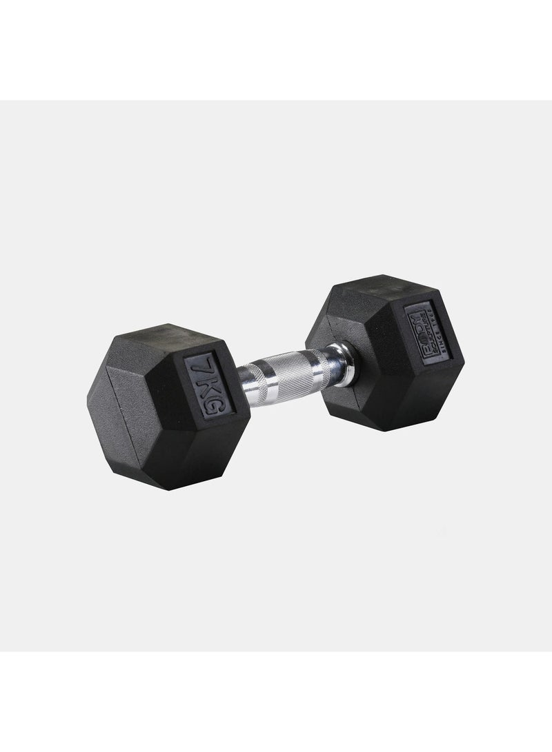 BODY SCULPTURE Hex Dumbbells-7KG - Image 1