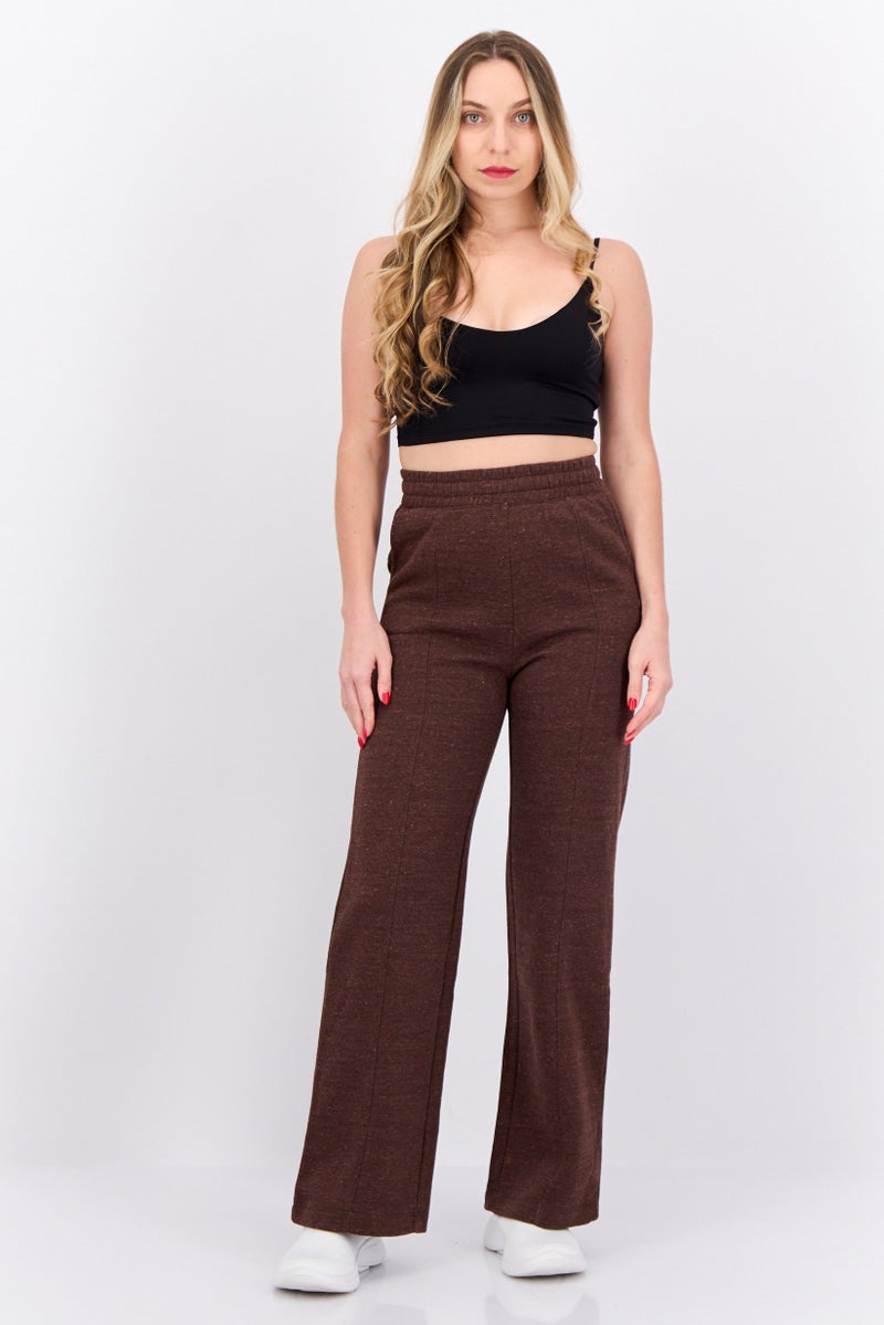 Champion Women Sportswear Fit Outdoor Sweatpants, Brown  - Image 4