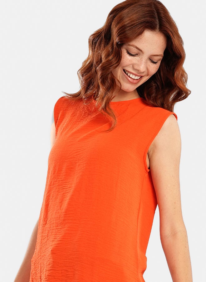Carina Lightweight Round Neck Blouse - Image 3