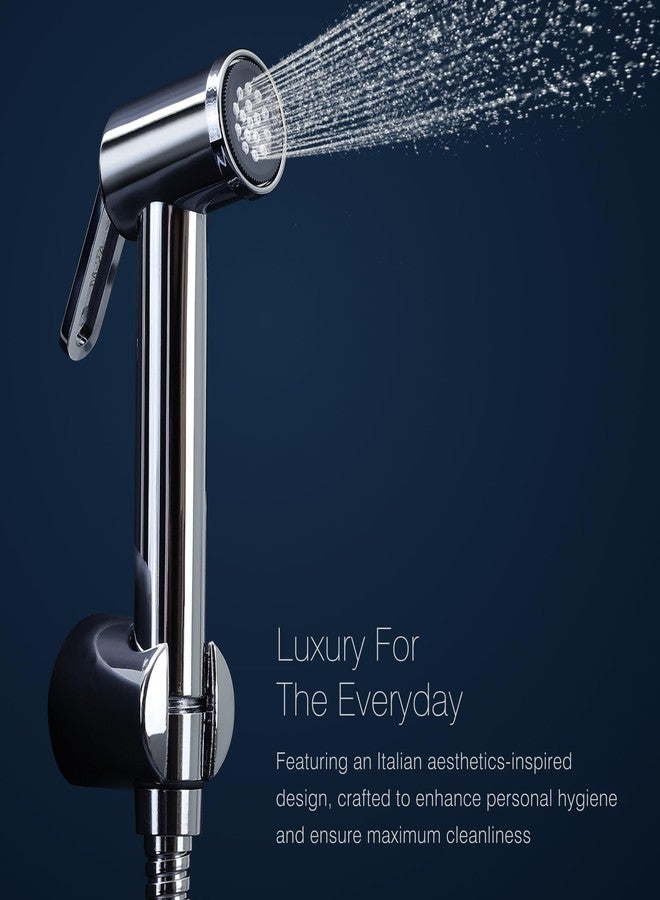 Hindware Italian Collection Health Faucet for Bathroom | Made of ABS | Comes with 1.2-Meter Stainless Steel Tube | Element | 1-Year Manufacturer Warranty - Image 3